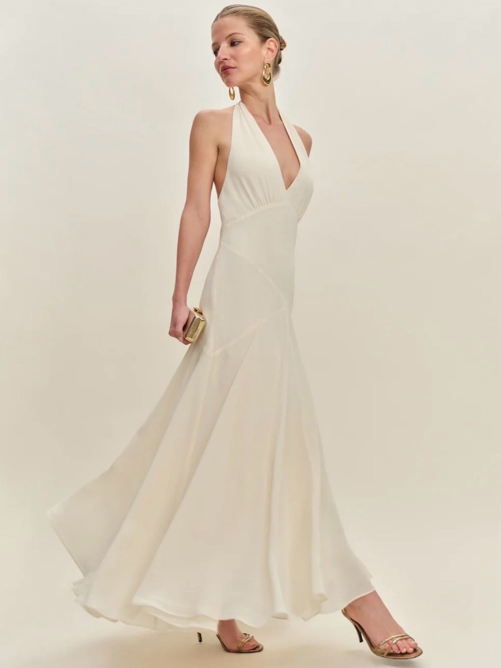 Reformation Briony Dress - Ivory